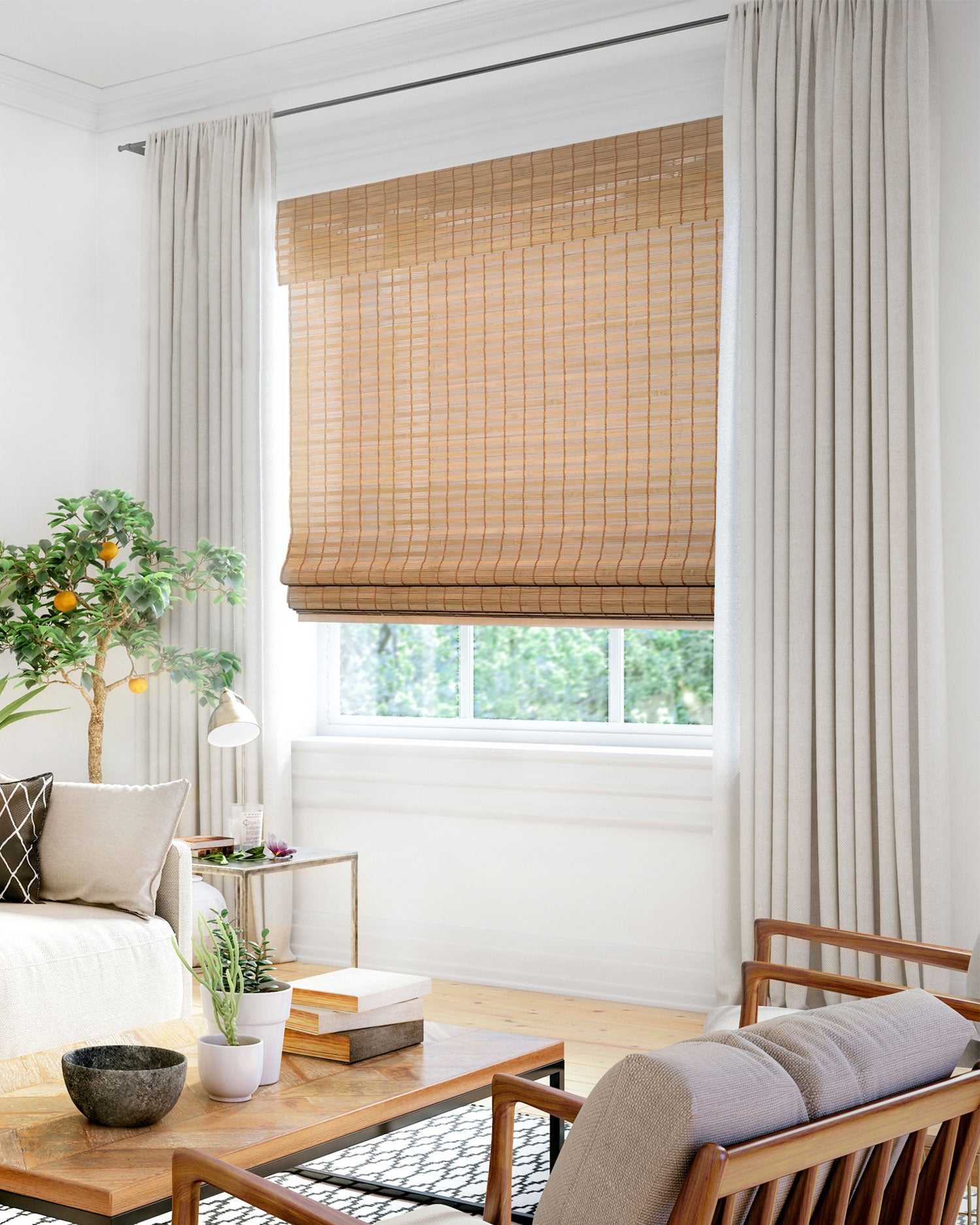 Best Sellers Collection | Natural Bamboo with Valance