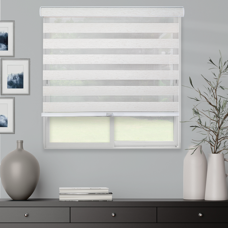 Light Filtering/Room Darkening Zebra Roller Shade – Chicology