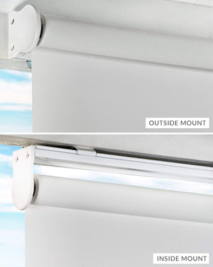 Cordless Roller Shades | Blackout, Byssus White - 21